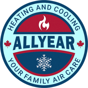 All Year Heating and Cooling logo