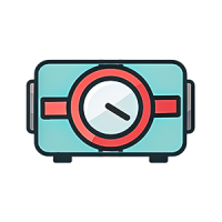 Vector illustration of diagnosing an air conditioner problem, air conditioning repair